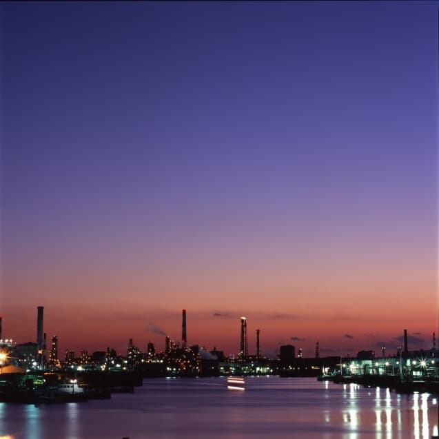 Planar80mm f2.8の作例｜夕陽