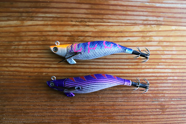 陸っぱりでティップランエギング