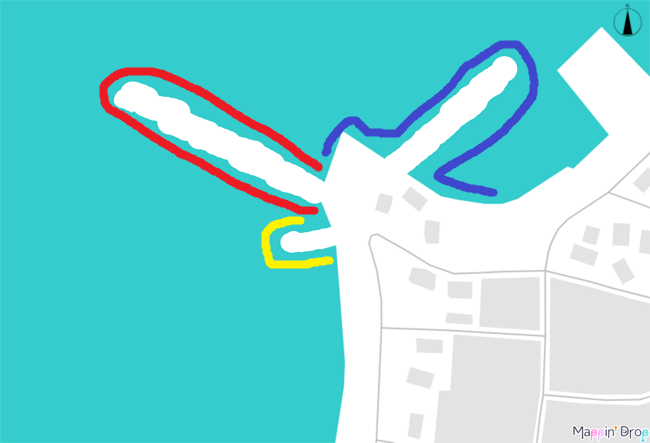 龍島港(竜ヶ崎堤防)