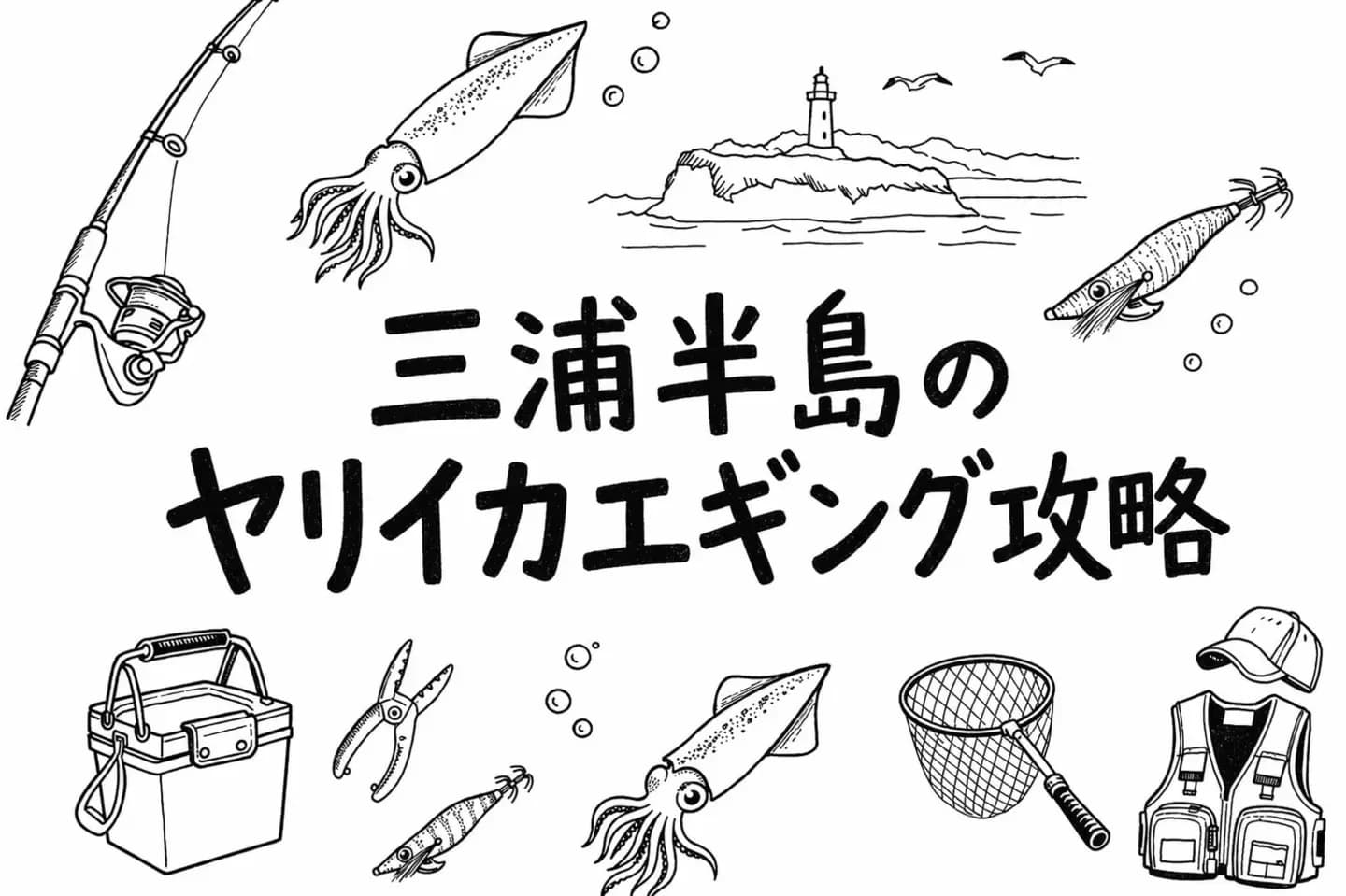 三浦半島のヤリイカエギング攻略